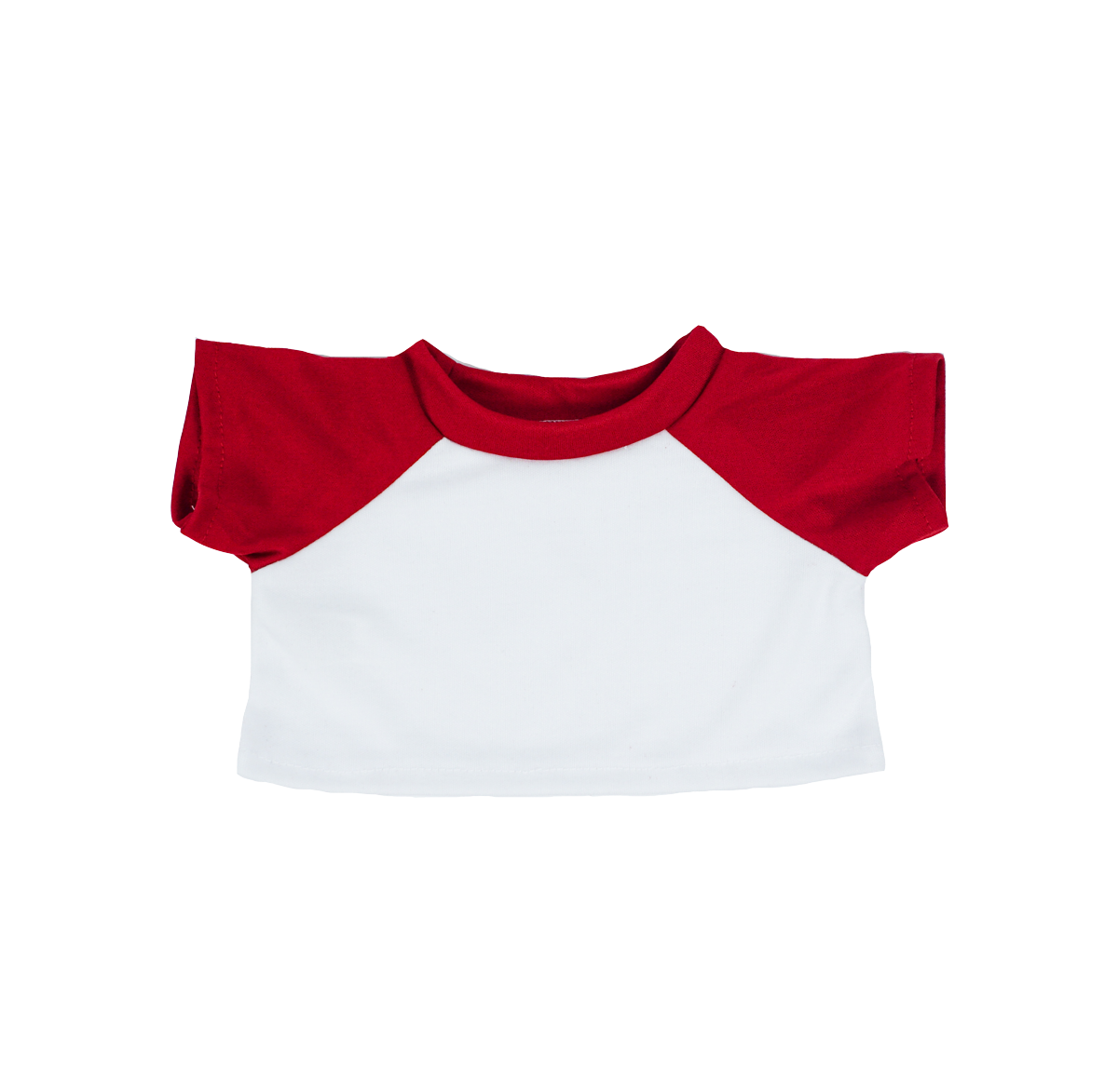 16" Plush Bear Stuffy Red and White T-Shirt