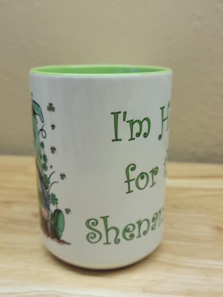 St. Patrick's Day "Shenanigans" Gnome Coffee Mug